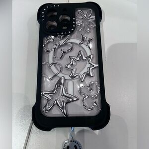 Casetify Chrome Doodles Apple IPhone 15 Pro Max Case